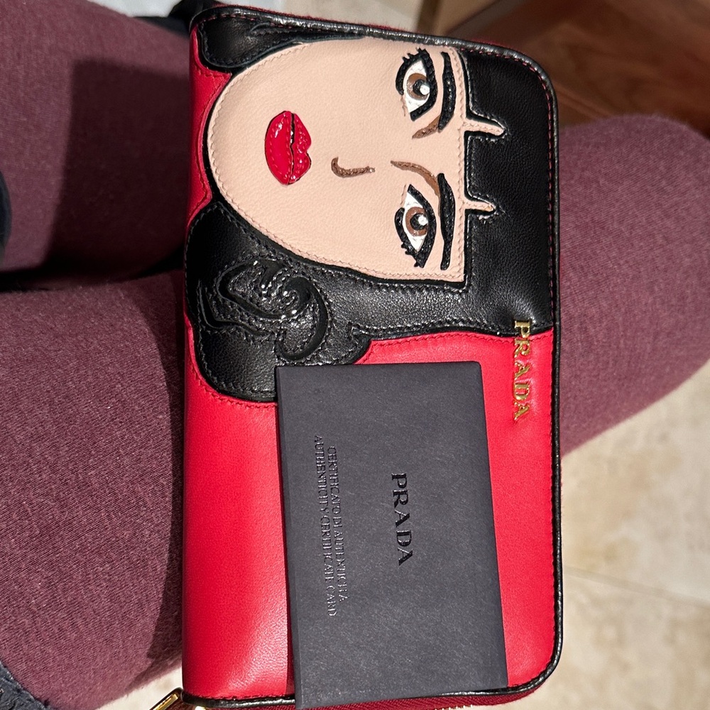 Prada “POP ART” Women's Wallet NAPPA POP 2 new with tags and box - Picture 8 of 12